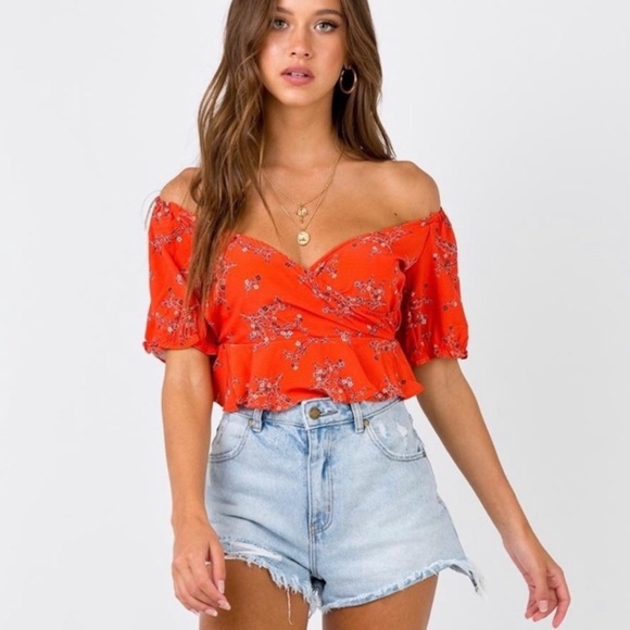 Princess Polly Rhea Top Size 4 - Picture 2 of 9